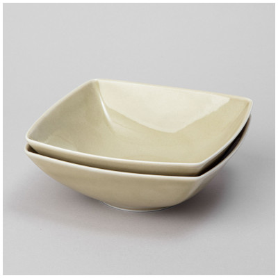 Набор салатников квадратных TINT 600мл (фисташковый) 2 шт. LEFARD 48-944-1-1