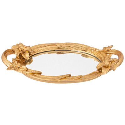 Поднос декоративный коллекция "РОКОКО", 45,5*25,4*5,3cm LEFARD 504-376
