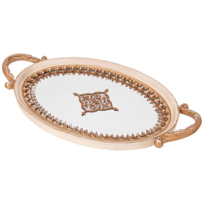 Поднос декоративный коллекция "РОКОКО", 42*23,2*4,2cm LEFARD 504-391-2