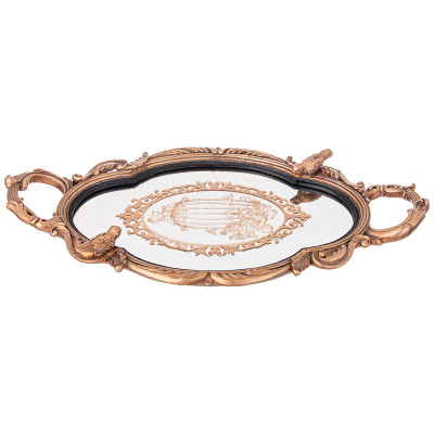 Поднос декоративный коллекция "РОКОКО", 44*25,1*4cm LEFARD 504-394