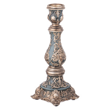 Подсвечник коллекция "РОКОКО", 9,8*9,8*25cm LEFARD 504-416