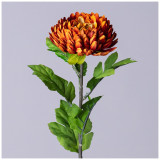 Цветок искусственный астра длина=58см , цвет красное дерево мал.уп.=24шт LEFARD 535-434