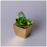 Суккулент искусственный в горшке 8*12см мал.уп.=24шт LEFARD 535-437