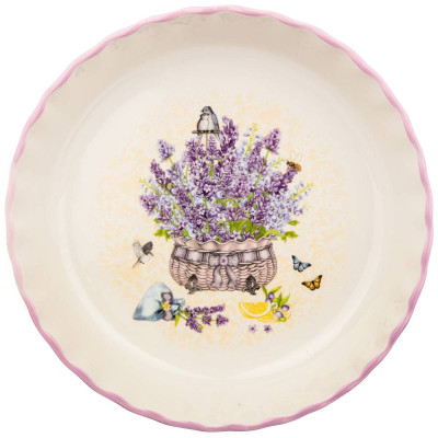 Форма для выпечки "ЛАВАНДА" круглая 2,1 л 27,5*27,5*6 cм LEFARD 536-248-1