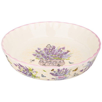 Форма для выпечки "ЛАВАНДА" круглая 2,1 л 27,5*27,5*6 cм LEFARD 536-248