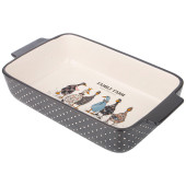 Блюдо для запекания "FAMILY FARM" прямоуг.2,8 л 33,5*19,5*7,5 см LEFARD 536-276