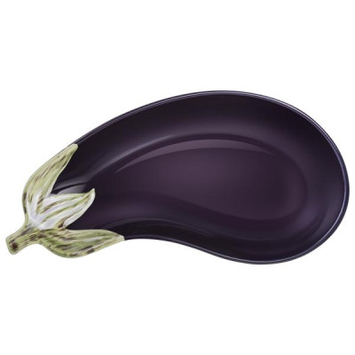 Блюдо сервировочное "БАКЛАЖАН" 31х14,5х4 см LEFARD 536-313