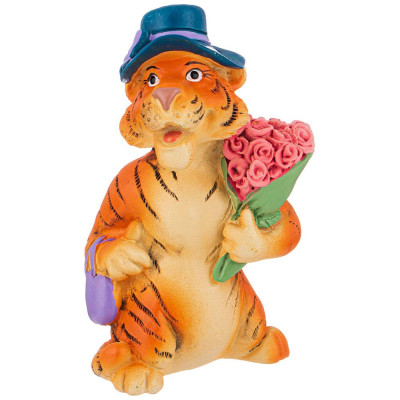 Фигурка "ТИГР" 6*4,5*10 см (кор=96шт.) LEFARD 537-424