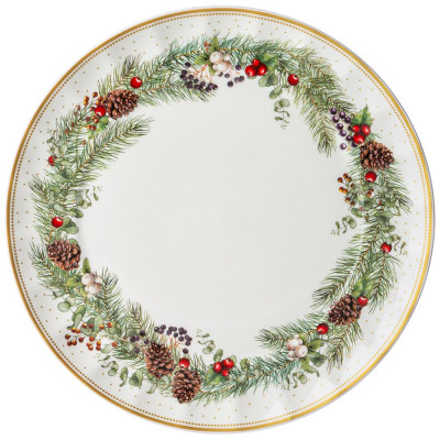 Тарелка закусочная "CELEBRATION" 23 см (кор=36шт) LEFARD 54-603