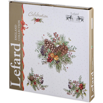 Тарелка обеденная "CELEBRATION" 26 см (кор=24шт) LEFARD 54-605-2