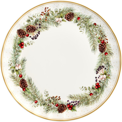 Тарелка обеденная "CELEBRATION" 26 см (кор=24шт) LEFARD 54-605