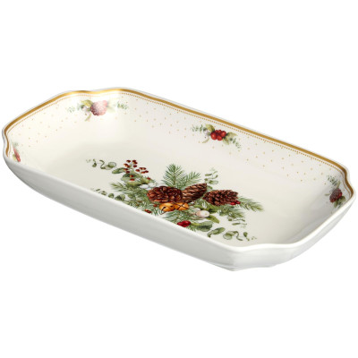 Блюдо "CELEBRATION" глубокое 25*14*4 см (кор=36шт) LEFARD 54-611