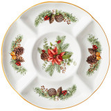 Менажница 5 секций "CELEBRATION" 30*30*3 см (кор=12шт) LEFARD 54-616