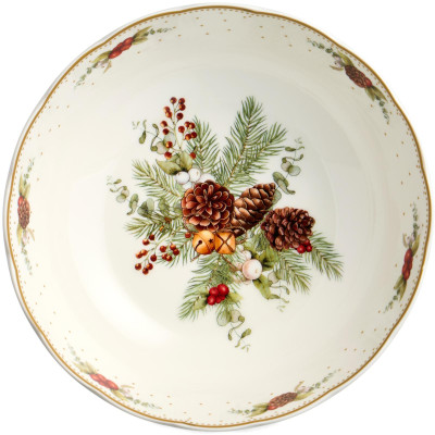 Салатник "CELEBRATION" 850 мл 19*19*6.5 см (кор=24шт) LEFARD 54-625-1