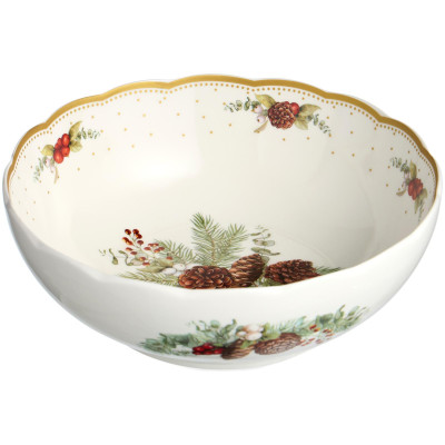 Салатник "CELEBRATION" 850 мл 19*19*6.5 см (кор=24шт) LEFARD 54-625