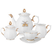 Чайный сервиз "VENEZIA" на 6 пер. 15 пр. 950/400/170/240 мл (кор=3наб.) LEFARD 55-2300