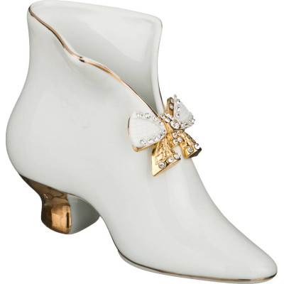 Салфетница "VENEZIA" в форме туфельки 10*15 см (кор=36шт.) LEFARD 55-2306