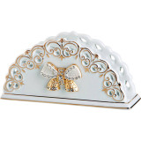 Салфетница "VENEZIA" 14*7 см (кор=48шт.) LEFARD 55-2543