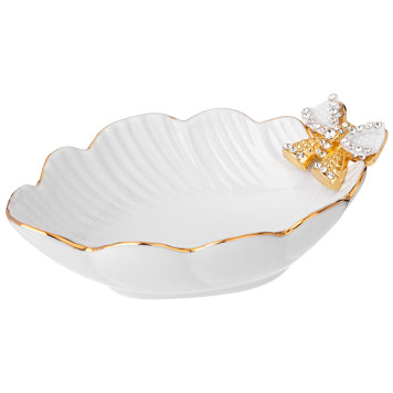 Блюдо "VENEZIA" в форме листа 15 см (кор-72шт) LEFARD 55-3021