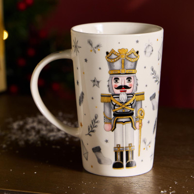 Набор подарочный " ЩЕЛКУНЧИК" (кружка 385 мл в комплекте с ёлочной игрушкой) LEFARD 580-095-11