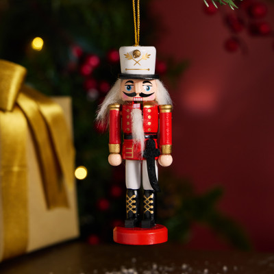 Набор подарочный " ЩЕЛКУНЧИК" (кружка 385 мл в комплекте с ёлочной игрушкой) LEFARD 580-098-1