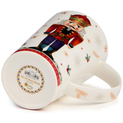 Набор подарочный " ЩЕЛКУНЧИК" (кружка 385 мл в комплекте с ёлочной игрушкой) LEFARD 580-098-8