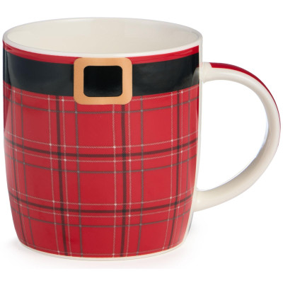 Набор посуды "САНТА" 2 пр. (кружка 355 мл, салатник 12,5 см) LEFARD 580-100-4