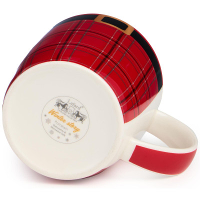 Набор посуды "САНТА" 2 пр. (кружка 355 мл, салатник 12,5 см) LEFARD 580-100-8