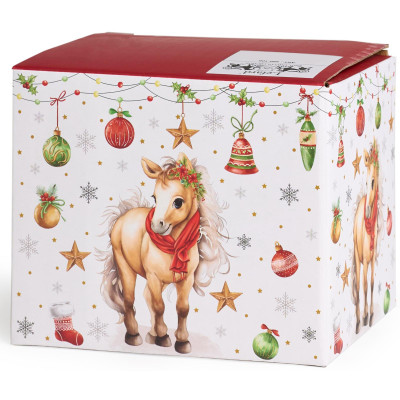 Кружка "PONY WINTER STORY" 355 мл LEFARD 580-106-4