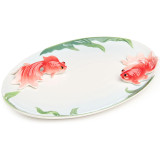 Блюдо "ЗОЛОТАЯ РЫБКА" 32*22*5 см (кор=12шт) LEFARD 58-077