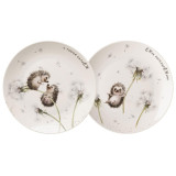 Набор тарелок закусочных "ЛОВИ СЧАСТЬЕ" 2шт. 20,5 см LEFARD 581-009