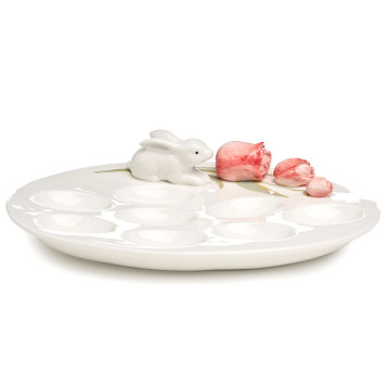 Блюдо для 8 яиц "SUNDAY" 23*21*5,5 см LEFARD 58-1054-1