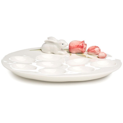 Блюдо для 8 яиц "SUNDAY" 23*21*5,5 см LEFARD 58-1054-1