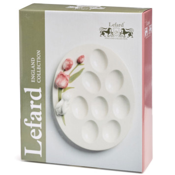 Блюдо для 8 яиц "SUNDAY" 23*21*5,5 см LEFARD 58-1054-4