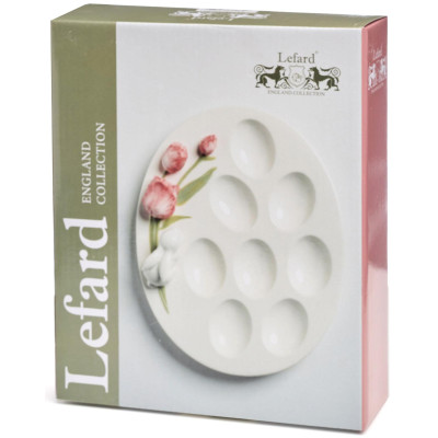 Блюдо для 8 яиц "SUNDAY" 23*21*5,5 см LEFARD 58-1054-4