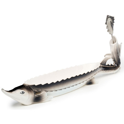 Блюдо "ОСЁТР" 32*8,5*5,5 см, 2 вилочки (кор=26шт.) LEFARD 58-266