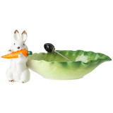 Блюдо "КРОЛИК" 23 см, 1 вилочка (кор=48шт.) LEFARD 58-312