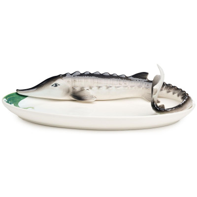 Блюдо овальное "ОСЁТР" 26.5*14.5*8 см (кор=12шт.) LEFARD 58-600-1