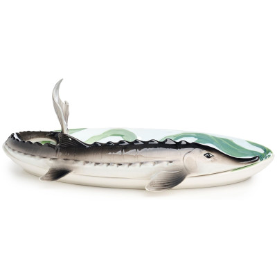 Блюдо овальное "ОСЁТР" 26.5*14.5*8 см (кор=12шт.) LEFARD 58-600-2