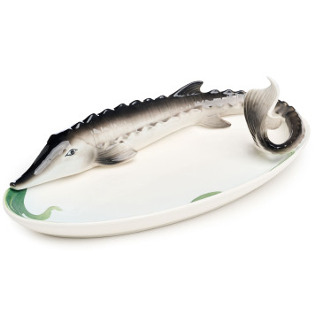 Блюдо овальное "ОСЁТР" 26.5*14.5*8 см (кор=12шт.) LEFARD 58-600