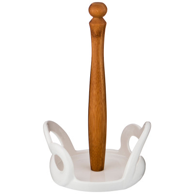 Подставка для бумажного полотенца "NATIVE" 16*13*25 см (кор=16шт.) LEFARD 587-106