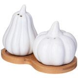 Набор для специй "NATIVE" 2 пр. в форме тыкв на дерев. подставке (кор=48наб.) LEFARD 587-195