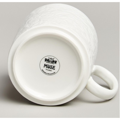 Набор кружек "MUSE" 4 шт. 380 мл на дер. подставке LEFARD 587-205-5