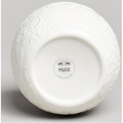 Банка "MUSE" с дер.крышкой на дер.подставке 10*11,5 см 600 мл LEFARD 587-211-3