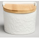 Банка для соли с дер.крышкой "MEADOW" 11,5*11*9,5 см 450 мл LEFARD 587-239