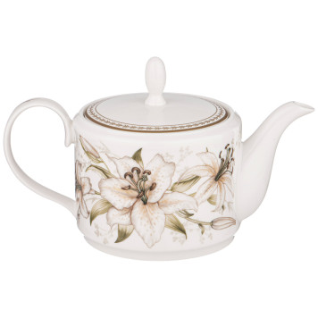 Чайный сервиз "LILIES" на 6 пер. 14 пр. 1000/350/300 мл (кор=4наб.) LEFARD 590-268-1