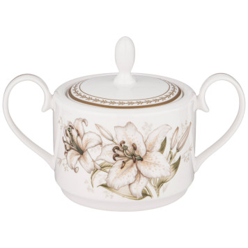 Чайный сервиз "LILIES" на 6 пер. 14 пр. 1000/350/300 мл (кор=4наб.) LEFARD 590-268-3