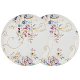 Набор тарелок обеденных "ЗАВТРАК У КОРОЛЯ" 23,5 см (кор=12наб.) LEFARD 590-306