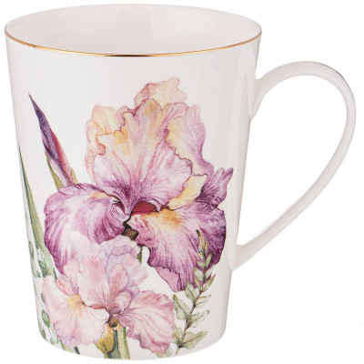 Кружка "IRISES" 450 мл (кор=24шт.) LEFARD 590-319