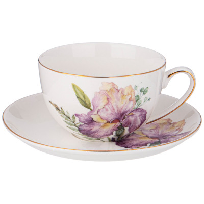 Чайный набор "IRISES" на 6 пер. 12 пр. 280 мл (кор=4наб.) LEFARD 590-336-1